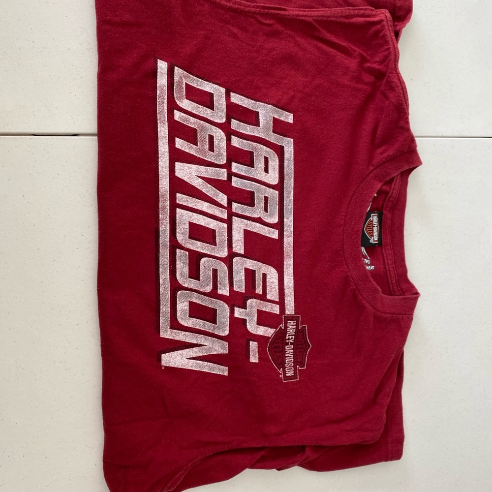 5 Harley Davidson Tops Size Xl